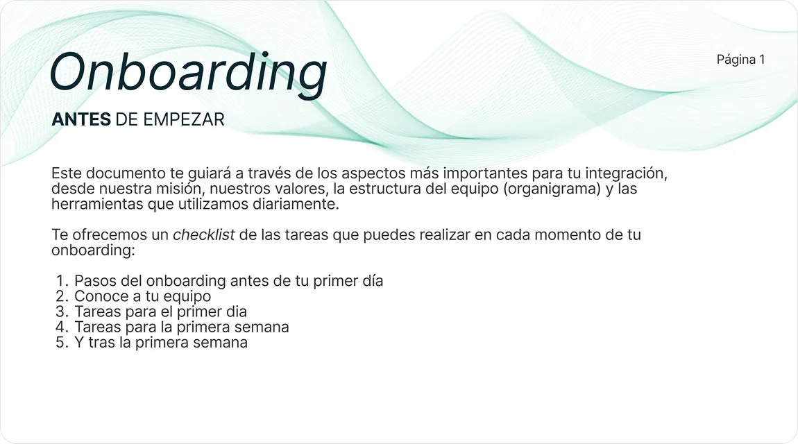 Onboarding